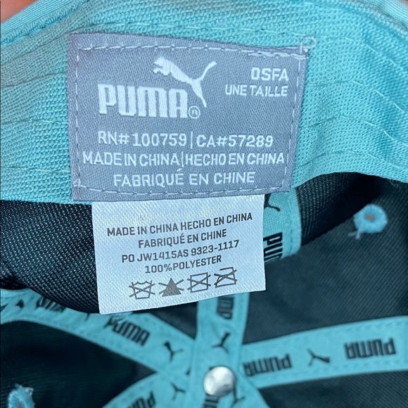 PUMA Light Green Hat. NWOT. 🧢 - Picture 2 of 9